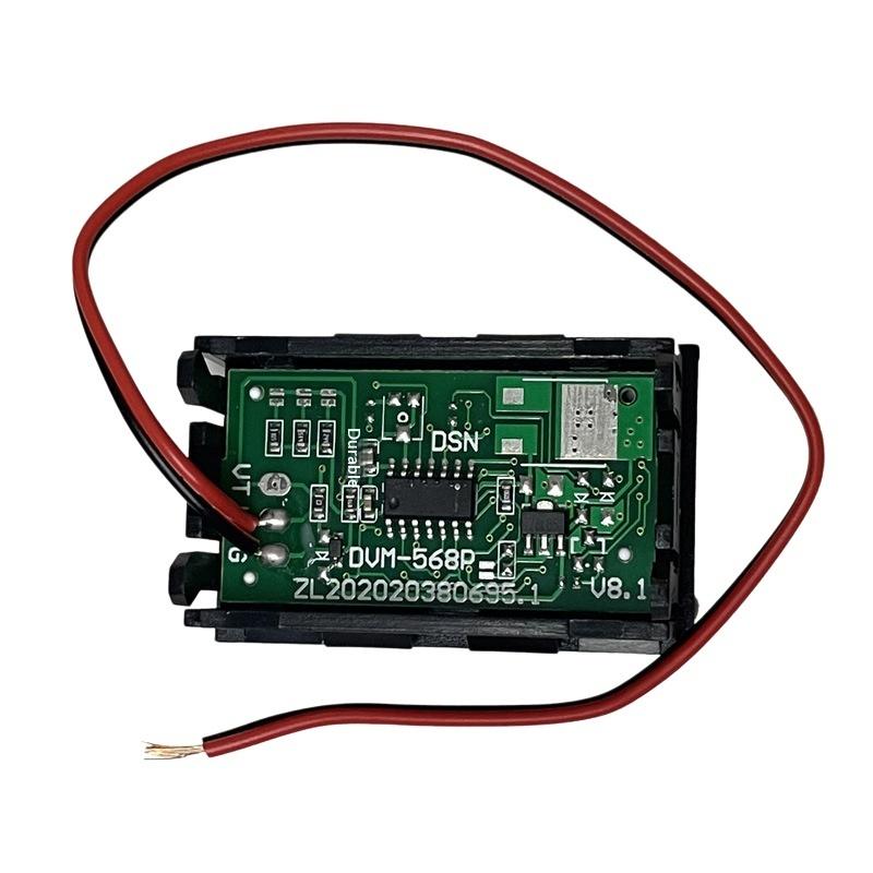 1/3Pcs Motorcycle Vehicle Led Display Voltage Tester 0.56 Inch Dc4.5-30V Digital Car Voltmeter Automotive Voltage Meter