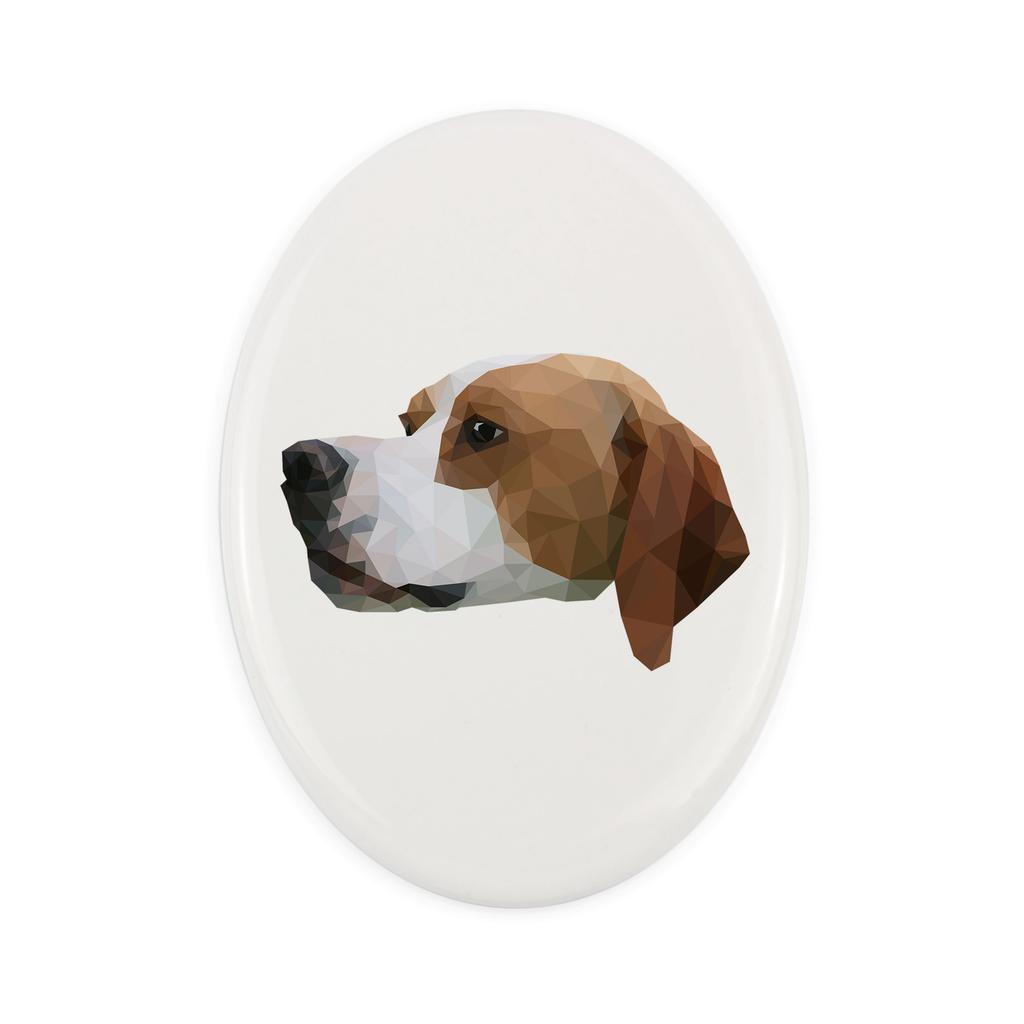 Pointer -Płytka Ze Zdjęciem I Napisem Geometryczna Marki Art-Dog