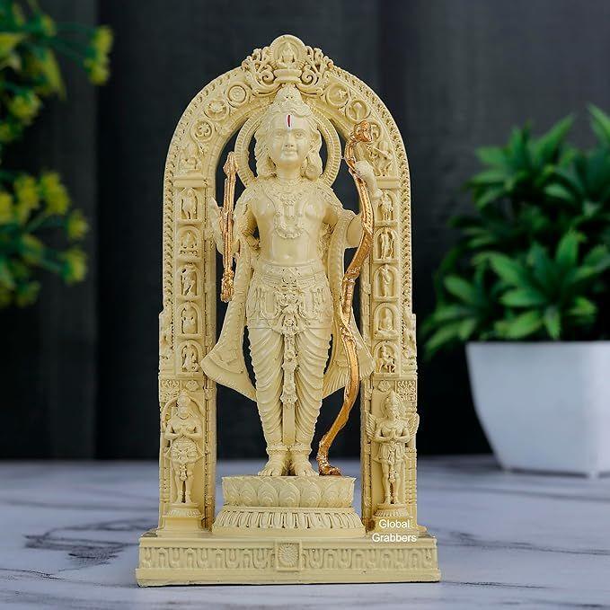 Ram Lalla Ayodhya Idol Statue Showpiece Murti for Home Decor Decoration Gift Gifting Items car Dashboard Accessories