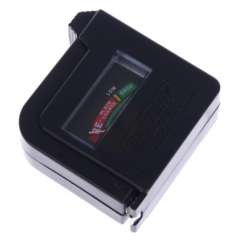 Aa/Aaa/C/D/18650/9V/1.5V Universal Button Cell Battery Volt Checker Tester Bt860