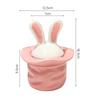 Rabbit Ear Ceramic Jar Kitchen Coffee Bean Tea Storage Jars Children Snack Storage Jar Bedroom Dressing Table Accessorie Bottles