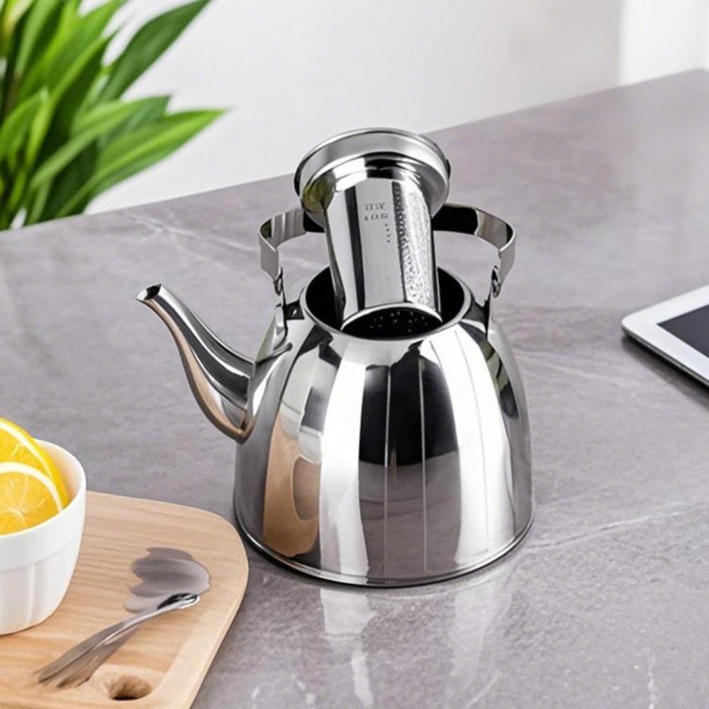 1/1.5/2L Restaurant Tea Kettle Removable Infuser Boiling Water Pot Household Flower Teapot  Winter