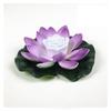 Beautiful Led Lotus Flower Lamp Water Floating Decorative Light With Battery Included For Outdoor And Indoor Use 18cm Red
