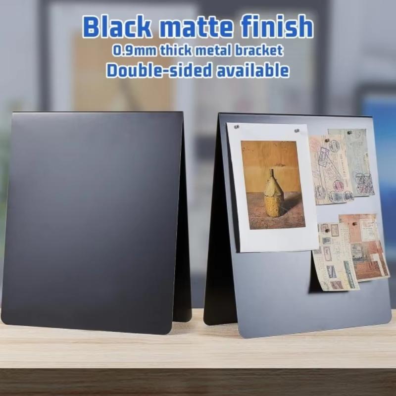Metal Easel Magnetic Bulletin Board Double Sided Display Board with Magnet for Magnetic Display Metal Easel Magnetic Board