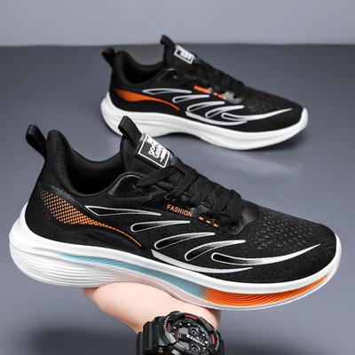 Zapatillas Deportivas para Hombre de Talla Grande con Suela de Goma, Diseño Transpirable y Cómodo para Correr Casual.