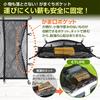 ETLIFE Cargo Easy Includes 12 ABS 12 Stainless Steel and a Storage Roof Rack Luggage Roof and Prevents Cargo from Net, 90x120cm, Double-Layer [Camping