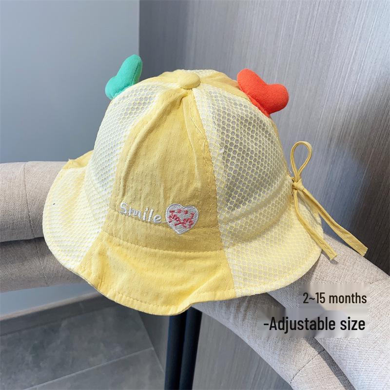 Unisex Baby Sun Protection Bucket Hat for Toddlers - Spring & Autumn
