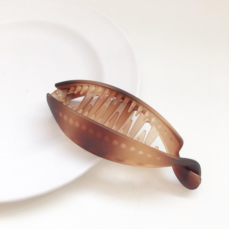 

резинка для волос заколки утолщенные прозрачные резиновая краска акриловые банановые заколки аксессуары нескользящие зубцы зажимы шпилька