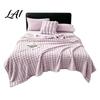 High Density Flannel Throw Soft Plush Blanket 3D Bubble Rabbit Fur Texture Thickened Thermal Comfortable Couch Throw Double-Sided Milk Velvet
