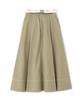 [JILL by JILL STUART] "Dickies X JILL by JILL STUART" Custom Stitch Long Skirt