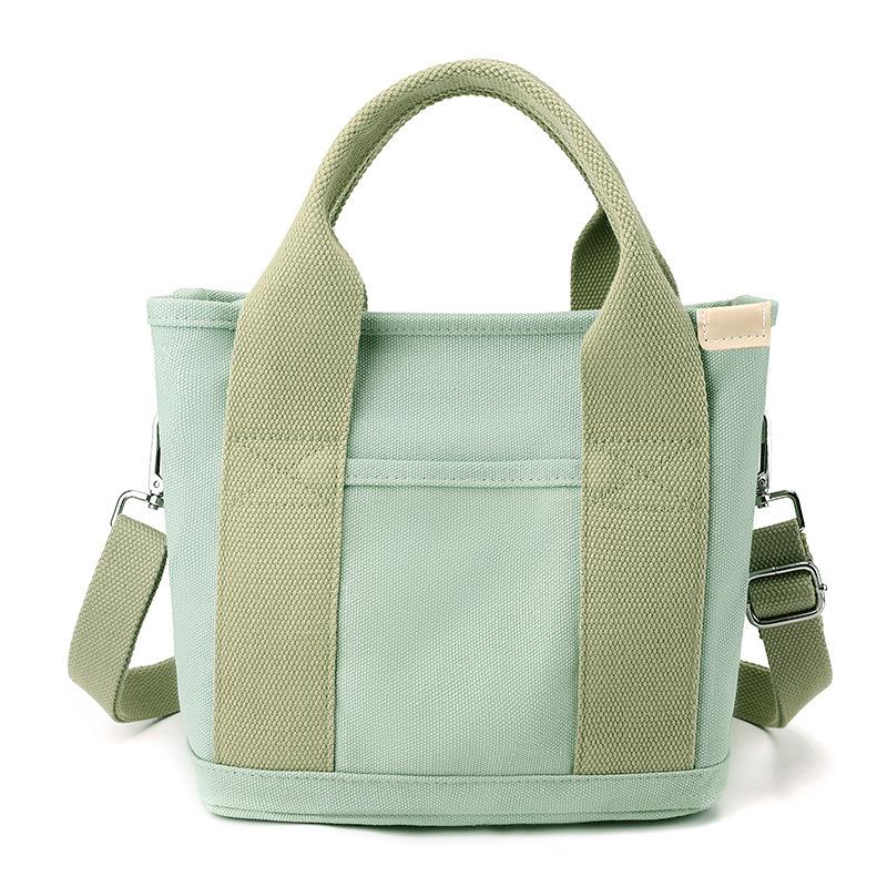 Canvas Strapazierfähige Damen-Tasche mit Top-Griff, Mädchen-Umhängetasche, große Kapazität, Tote-Handtaschen, weibliche Reisetasche, tragbare Mama-Tasche