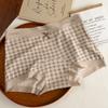 Female Spring and Autumn Small Leopard Print Cotton 10A Antibacterial Crotch Boxer Briefs