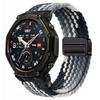 20/22mm Nylonový řemínek pro Amazfit Helio/T-Rex3 Pro 48/44mm Pásek s magnetickou přezkou Amazfit Active 2/2 Square/Balance 2 Náramek