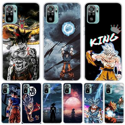 Anime Goku Dragon Ball For Xiaomi Redmi Note 10S 10 11S 11 9S 9 8T 8 Pro Phone Case 11T 5G 11E 9T 7 6 5 5A 4X Fundas Cover Coque