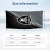 Las Vegas Raiders Fashion Beach Towel Portable Soft Quick Dry Towel For Swimming Camping Holiday Use