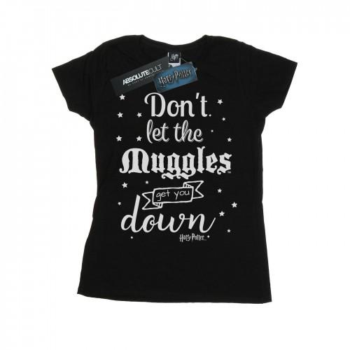 

Harry Potter Womens/Ladies DonÂ´t Let The Muggles Cotton T-Shirt білий
