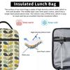 Orla Kiely Multistem Insulated Lunch Tote Bag Portable Food Box Leakproof Thermal Cooler Bento Box School