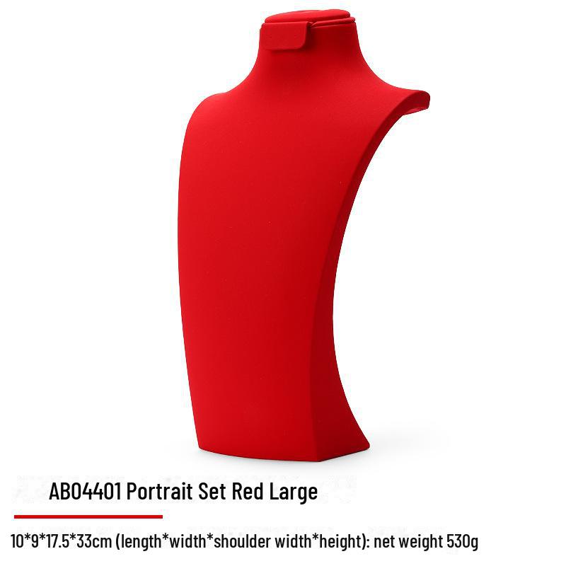 Jewelry Store Window Display: Necklace & Earring Stand Set