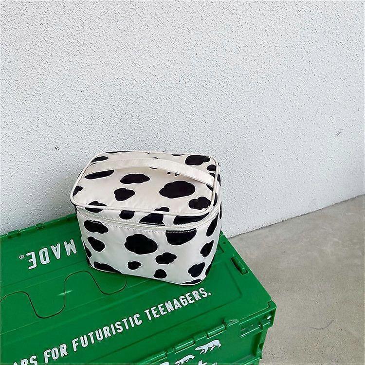 Cows cosmetic bag, portable printed, toilet bag with great capacity