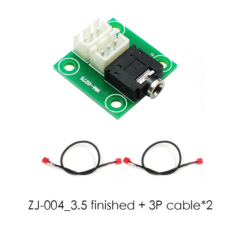 3.5MM Headphone Audio Signal Adapter To 2.54 3P Terminal Lead for Amplifier Cabinet DIY Wiring BoardGood Product