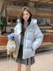 Korean Style Unisex Down Puffer Jacket - Women's Loose Fit Short Coat (2025)