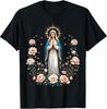 Virgin Mary Graphic Tee – Faith-Inspired Apparel