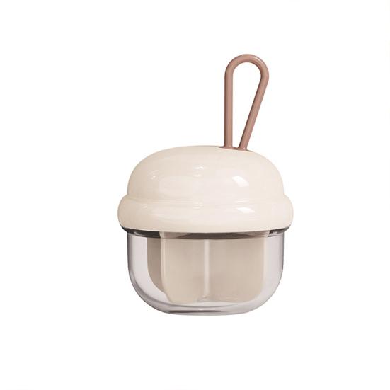 

Органайзер для таблеток Дорожный футляр для таблеток с 4 отделениями Портативный прозрачный герметичный контейнер для таблеток для ежедневных добавок Рыбий жир белый