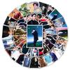 50 Li Yifeng Waterproof Stickers - Trendy Actor Collection for Notebooks, Journals, and Luggage