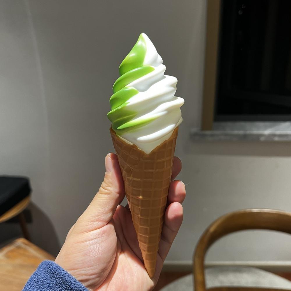 Display Ornament Plastic Artificial Ice Cream Simulation Model Realistic Look Fake Ice Cream Ice Cream Model Cafe Layout