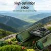 High-Definition 10x25 Camouflage Binoculars with Night Vision, Compact and Easy to Carry for Outdoor Use
