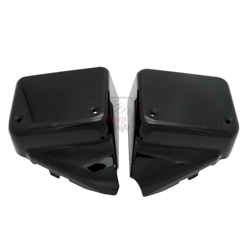 Motorcycle ABS Plastic Battery Side Fairing Covers For Honda Shadow Spirit VT750 DC 2000-2009 Black Widow 2000-2007 Panel Frame
