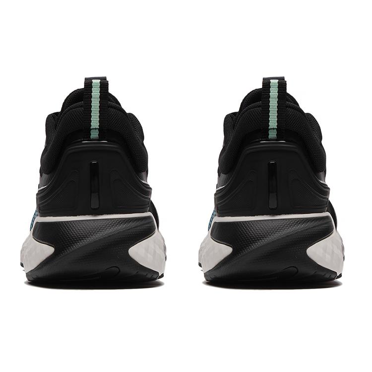 LiNing Cloud Shield Cushioning, Slip Resistant, Abrasion Resistant, Rebound Low Top Sports Casual Shoes Men's Black AGLS211-2