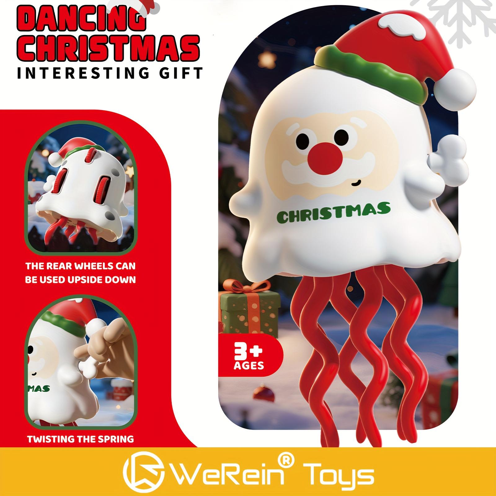 

Christmas Wind-up Dancing Ghost - Wiggle Crawling Creative Decompression Sensory Toys Educational Intelligence Toy Children Fun
