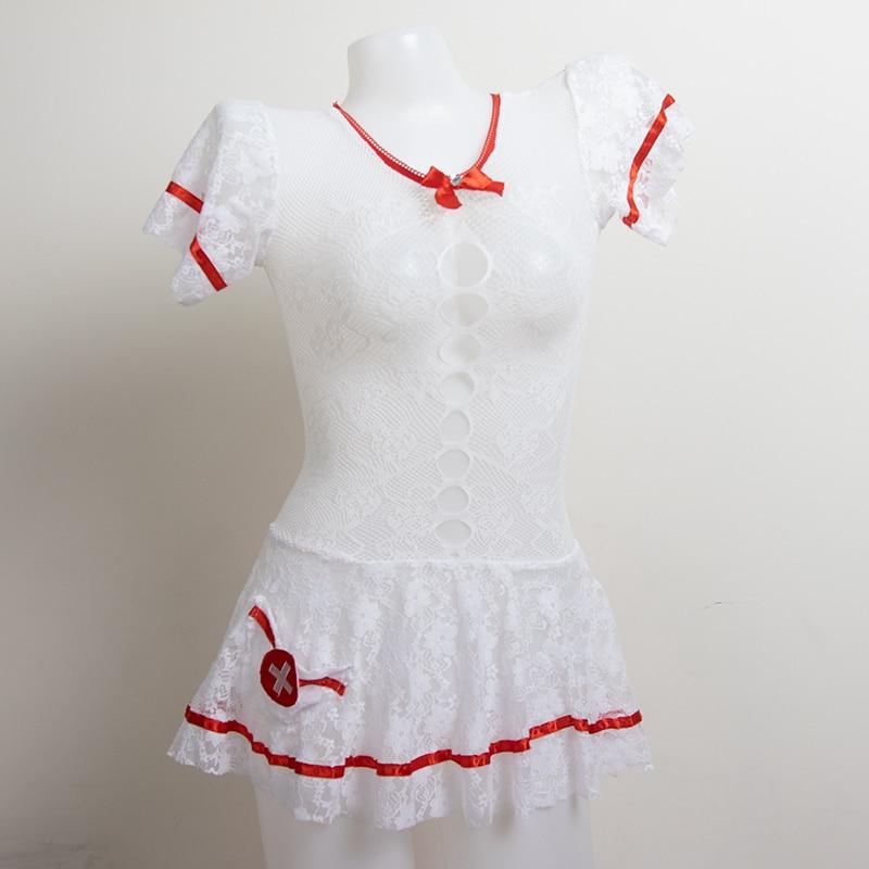 Šaty Sexy Nurse Identity V Cosplay Spodní prádlo Ženy Jednotná sada Sexuální kostýmy na hraní rolí Chirurgické čepice Dámské doplňky pro sestry