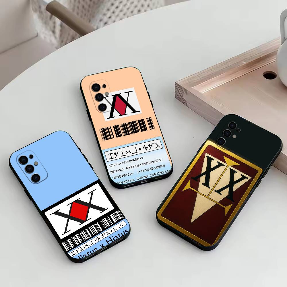 Custodia per Telefono HxH Hunter X License Silicone Nero Morbido Per Samsung S25,S24,S21,S22,S23,S30,Ultra,S20,Plus,Fe,Lite