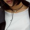 Used Style Mixer SILVER925 Heart Necklace Novelty