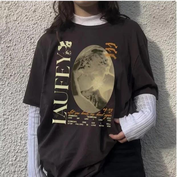 

Laufey Let Me Break Your Heart Again Full Size S-5XL AD474 Unisex T-Shirt XXL