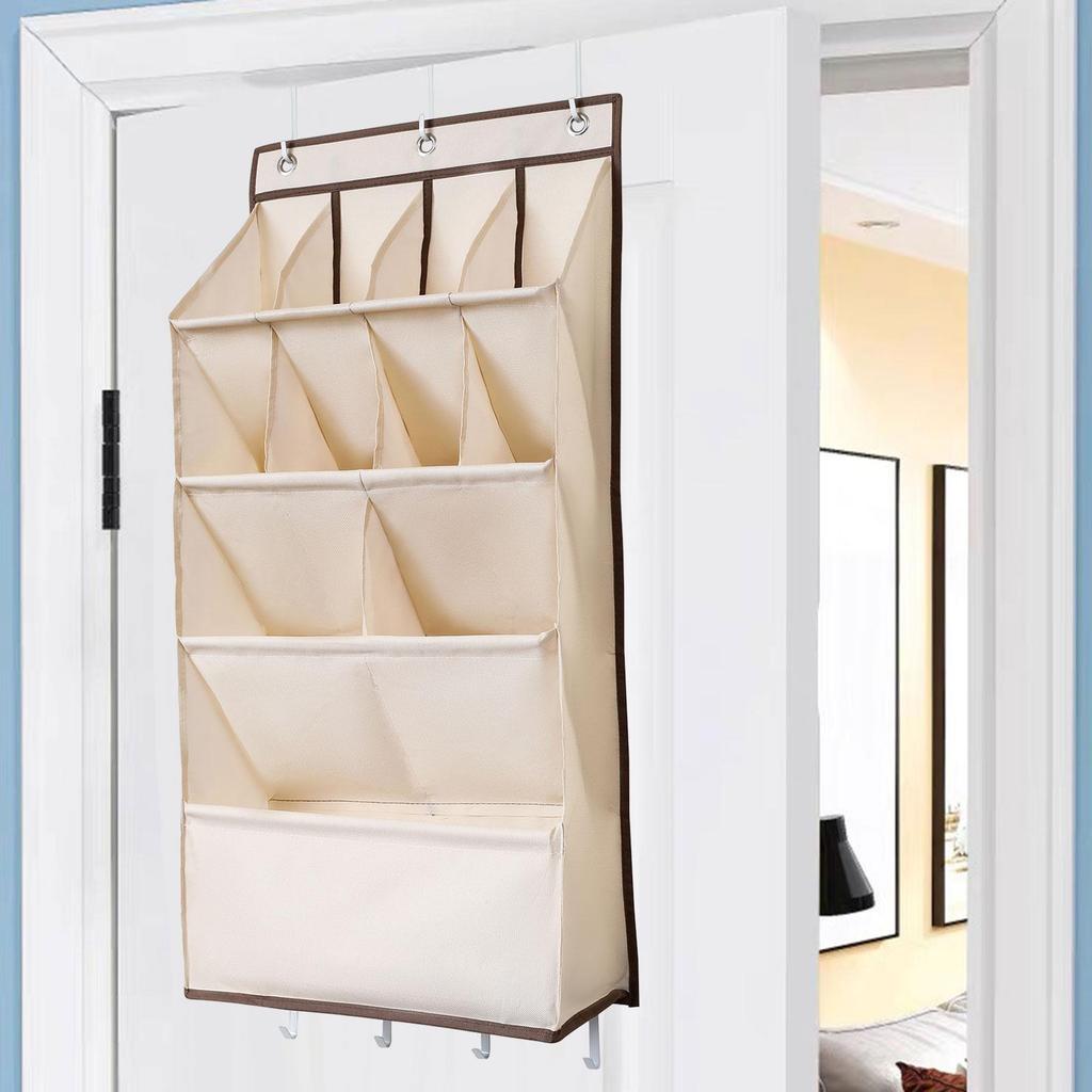 over The Door Shoe Organizer Hanging Shoe Rack for Closet Hanger Deep Pockets Door Shoe Rack