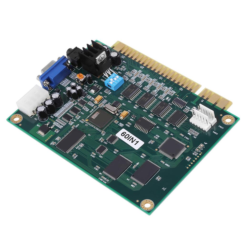 Classic 60 in1 Multicade PCB Board  CGA VGA Output for Arcade Game Machine