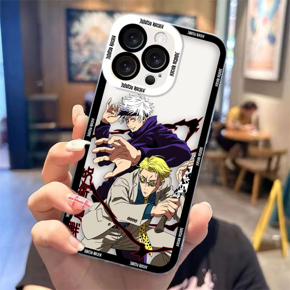

J-Jujutsu k-Kaisen Gojo Clear Phone Case For OPPO A6X A5 A3 A3X A5X A98 A94 A79 A78 A74 A73 A60 A58 A57 A55 A54 A53 A17 A9 Case OPPO A5X5G
