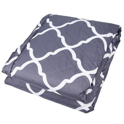 Double Sides Sanding Polyester Pongee Pet Sofa Cushion Waterproof Non Slip Car Pets Mat Pad(Gray