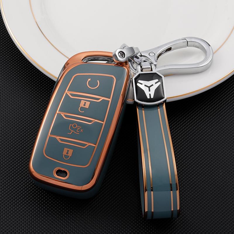 Tpu Car Key Case Key Fob Protecor Holder For Changan Cs85 Cs35 Plus Cs25 Cs95 Cs85 Coupe Shell Keychain Protection Cover