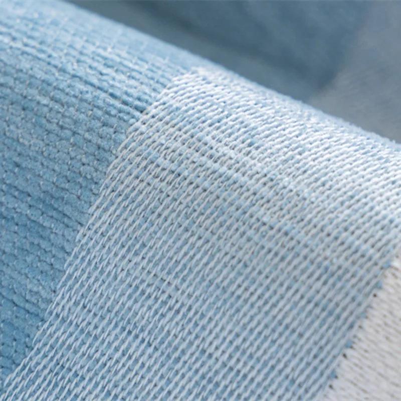 1PC Nordic Chenille Sofa Mat for Living Room Sofa Slipcover with Plush Edge Non-slip Pets Kids Couch Seat Pads Home Decor