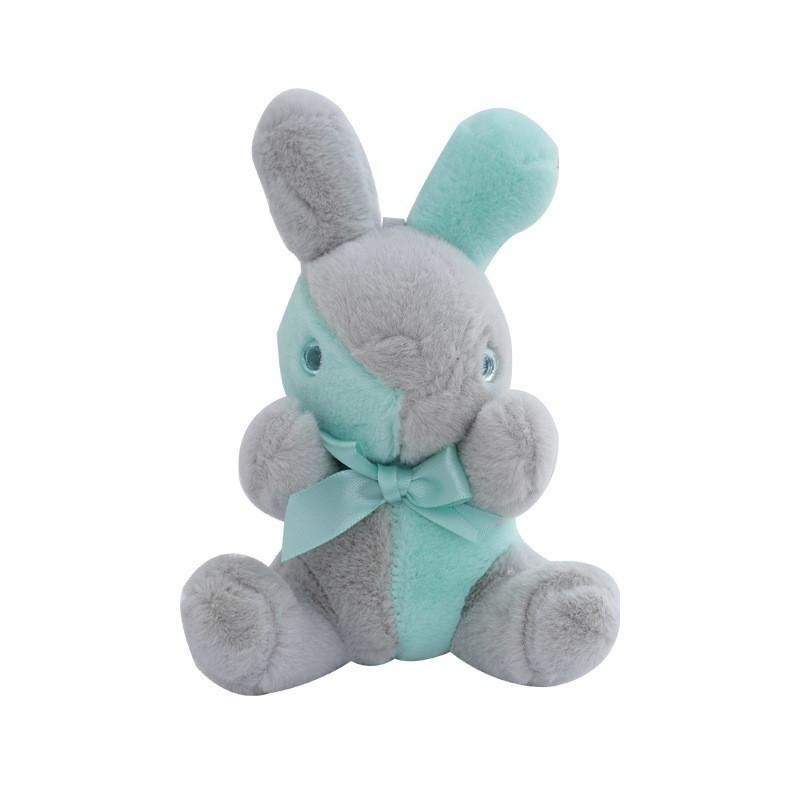 Adorable Plush Bunny Keychain Soft Pp Cotton Stuffed Animal Toy For Kids Bags