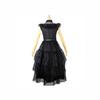 Addams Family Halloween Gotisk Sort Kjole Cosplay Kostume