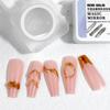 Mirror Powder Molding Glue Professional Nail Art Rhinestone Metallic Powder Glue for Nail Artist