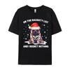 On The Naughty List And I Regret Nothing Tshirt Unisex TShirts Gift Oversized Streetwear Cotton Printed Tshirt Graphic Tees Unisex