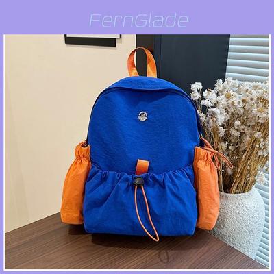 Nylon Casual Backpack With Breathable Design For Daily Use And Student Commuting