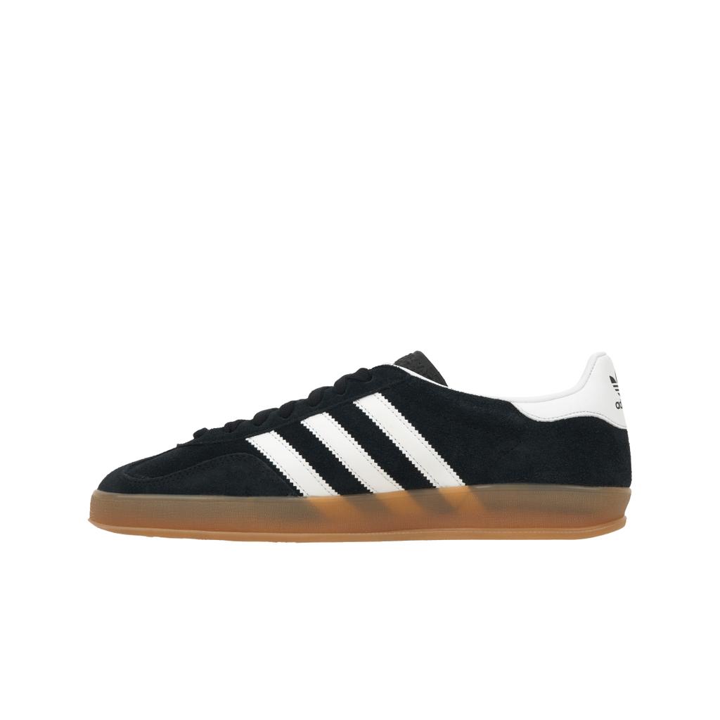 adidas Gazelle Indoor Black White Gum Unisex Sneakers Core-Black Cloud-White JI2060
