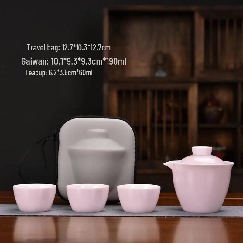 Portable Ceramic Travel Tea Set